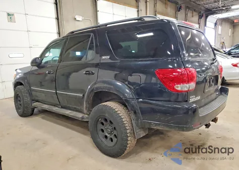 2006 Toyota Sequoia Sr5 z USA, uszkodzony, nr VIN 5TDBT44A16S262562